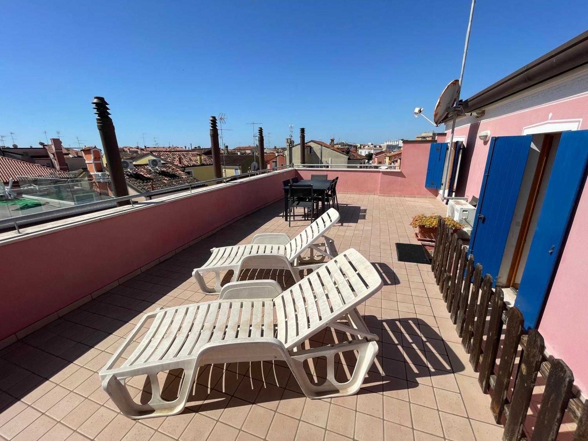 Appartamento Casa Veneziana - Con Terrazza Panoramica Vista Mare Caorle